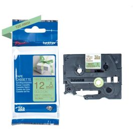 Ruban cassette d'origine TZERM34 Brother - vert, or