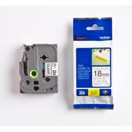 Ruban cassette d'origine TZES141 Brother - noir, transparent