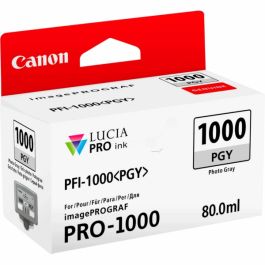 Cartouche d'origine 0553C001 / PFI-1000 PGY Canon - gris photo