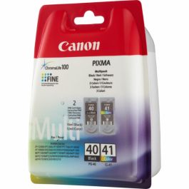 Cartouches d'origine 0615B036 / PG-40+CL-41 Canon - multipack 2 couleurs : noire, multicouleur
