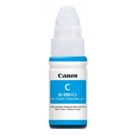 Bouteille d'encre d'origine 0664C001 / GI-490 C Canon - cyan