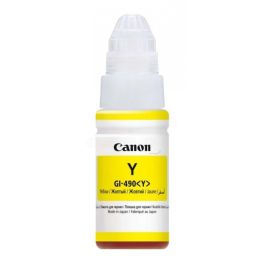 Bouteille d'encre d'origine 0666C001 / GI-490 Y Canon - jaune