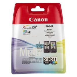 Cartouches d'origine 2970B010 / PG-510+CL-511 Canon - multipack 2 couleurs : noire, multicouleur