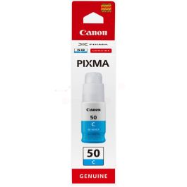 Bouteille d'encre d'origine 3403C001 / GI-50 C Canon - cyan