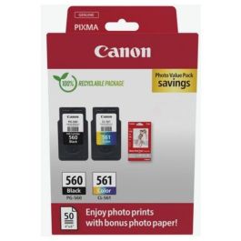Cartouches d'origine 3713C008 / PG-560+CL-561 Canon - multipack 2 couleurs : noire, multicouleur