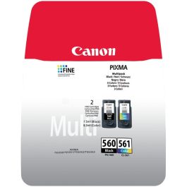 Cartouches d'origine 3713C009 / PG-560+CL-561 Canon - multipack 2 couleurs : noire, multicouleur