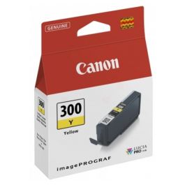 Cartouche d'origine 4196C001 / PFI-300 Y Canon - jaune