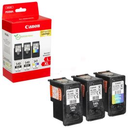 Cartouches d'origine 5224B017 / PG-540L+CL-541XL Canon - multipack 3 couleurs : noire, multicouleur
