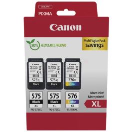 Cartouches d'origine 5437C004 / PG-575XL+CL-576XL Canon - multipack 3 couleurs : noire, multicouleur