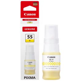 Bouteille d'encre d'origine 6291C001 / GI-55 Y Canon - jaune