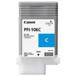 Cartouche d'origine 6622B001 / PFI-106 C Canon - cyan