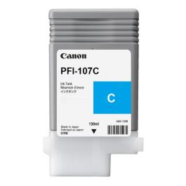 Cartouche d'origine 6706B001 / PFI-107 C Canon - cyan