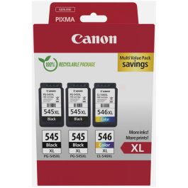 Cartouches d'origine 8286B013 / PG-545XL+CL-546XL Canon - multipack 3 couleurs : noire, multicouleur