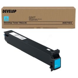 Toner d'origine A0D74D2 / TN-213 C Develop - cyan
