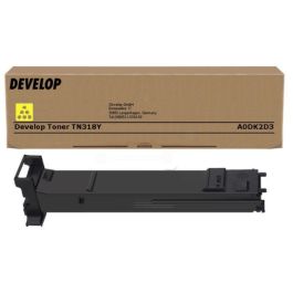 Toner d'origine A0DK2D3 / TN-318 Y Develop - jaune
