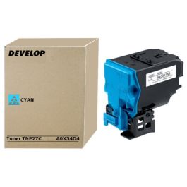 Toner d'origine A0X54D4 / TNP-27 C Develop - cyan