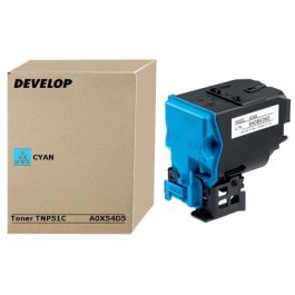 Toner d'origine A0X54D5 / TNP-51 C Develop - cyan