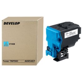 Toner d'origine A0X54D7 / TNP-50 C Develop - cyan