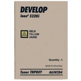 Toner d'origine AAJW2D4 / TNP-80 Y Develop - jaune