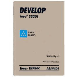 Toner d'origine AAJW4D4 / TNP-80 C Develop - cyan