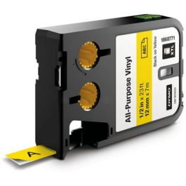 Ruban cassette d'origine 1868771 Dymo - noir, jaune