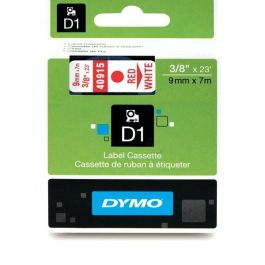 Ruban cassette d'origine 40915 / S0720700 Dymo - rouge, blanc