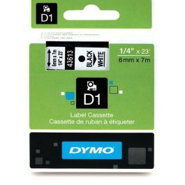 Ruban cassette d'origine 43613 / S0720780 Dymo - noir, blanc
