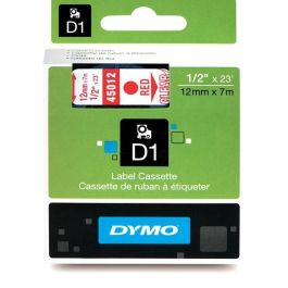 Ruban cassette d'origine 45012 / S0720520 Dymo - rouge, transparent