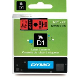 Ruban cassette d'origine 45017 / S0720570 Dymo - noir, rouge
