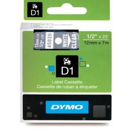 Ruban cassette d'origine 45020 / S0720600 Dymo - transparent, blanc