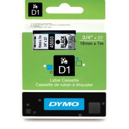 Ruban cassette d'origine 45800 / S0720820 Dymo - noir, transparent