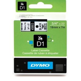 Ruban cassette d'origine 45803 / S0720830 Dymo - noir, blanc