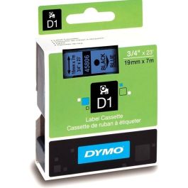Ruban cassette d'origine 45806 / S0720860 Dymo - noir, bleu