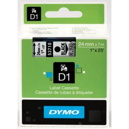 Ruban cassette d'origine 53710 / S0720920 Dymo - noir, transparent
