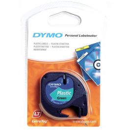 Ruban cassette d'origine 91204 / S0721640 Dymo - vert