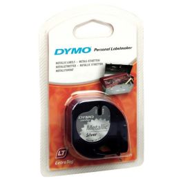 Ruban cassette d'origine 91208 / S0721730 Dymo - argenté
