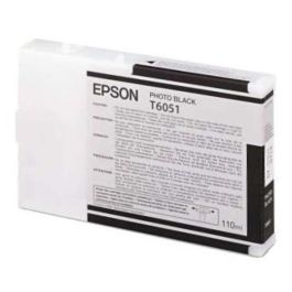 Cartouche d'origine C13T605100 / T6051 Epson - noire