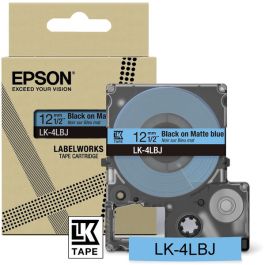 Ruban cassette d'origine C53S672080 / LK-4LBJ Epson - noir, bleu