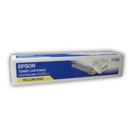Toner d'origine C13S050242 / 0242 Epson - jaune