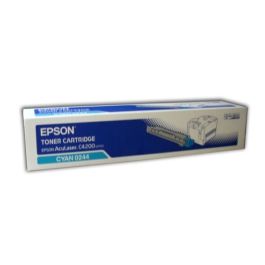 Toner d'origine C13S050244 / 0244 Epson - cyan