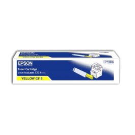 Toner d'origine C13S050316 / 0316 Epson - jaune