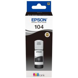 Bouteille d'encre d'origine C13T00P140 / 104 Epson - noire
