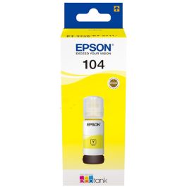 Bouteille d'encre d'origine C13T00P440 / 104 Epson - jaune