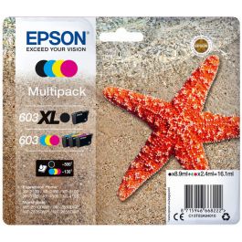 Cartouches d'origine C13T03A94020 / 603XL/603 Epson - multipack 4 couleurs : noire, cyan, magenta, jaune