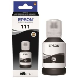 Bouteille d'encre d'origine C13T03M140 / 111 Epson - noire