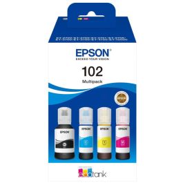 Cartouches d'origine C13T03R640 / 102 Epson - multipack 4 couleurs : noire, cyan, magenta, jaune
