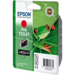 Cartouche d'origine C13T05474010 / T0547 Epson - rouge