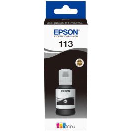 Bouteille d'encre d'origine C13T06B140 / 113 Epson - noire