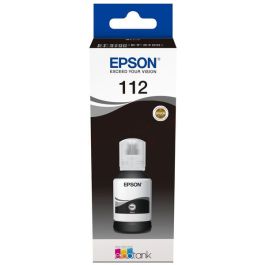 Bouteille d'encre d'origine C13T06C14A / 112 Epson - noire