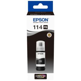 Bouteille d'encre d'origine C13T07B140 / 114 Epson - noire